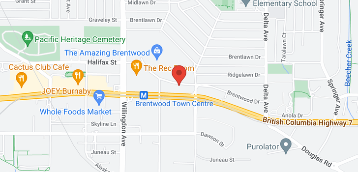 map of 3402 4650 BRENTWOOD BOULEVARD